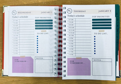 The daily planner 2025