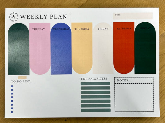 The weekly planner 2025 - A4