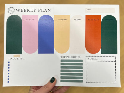 The weekly planner 2025 - A4