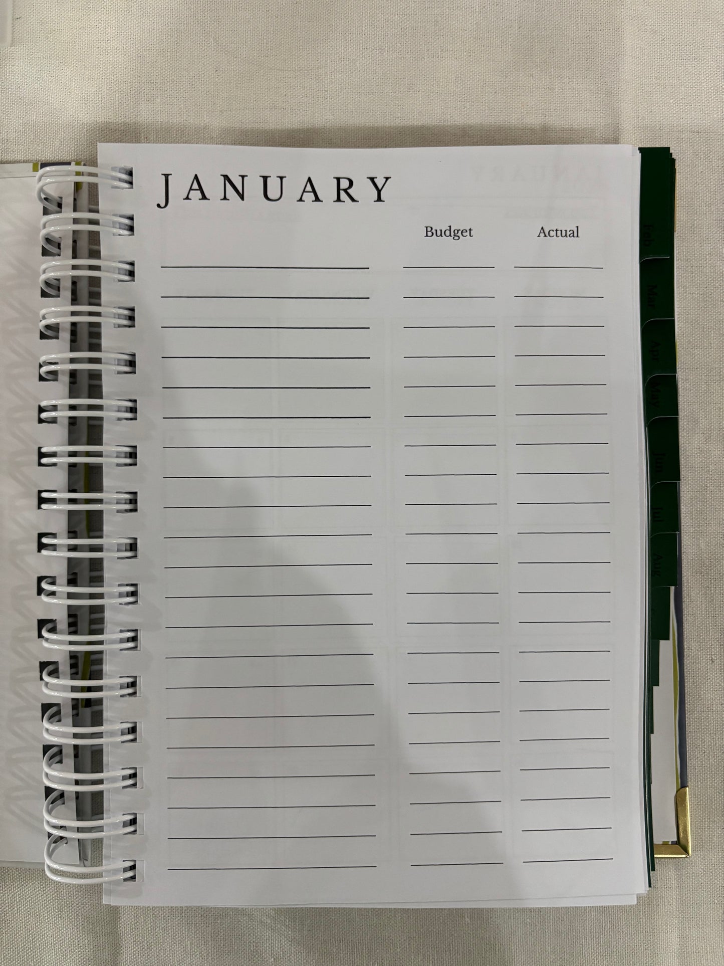 The weekly planner 2026