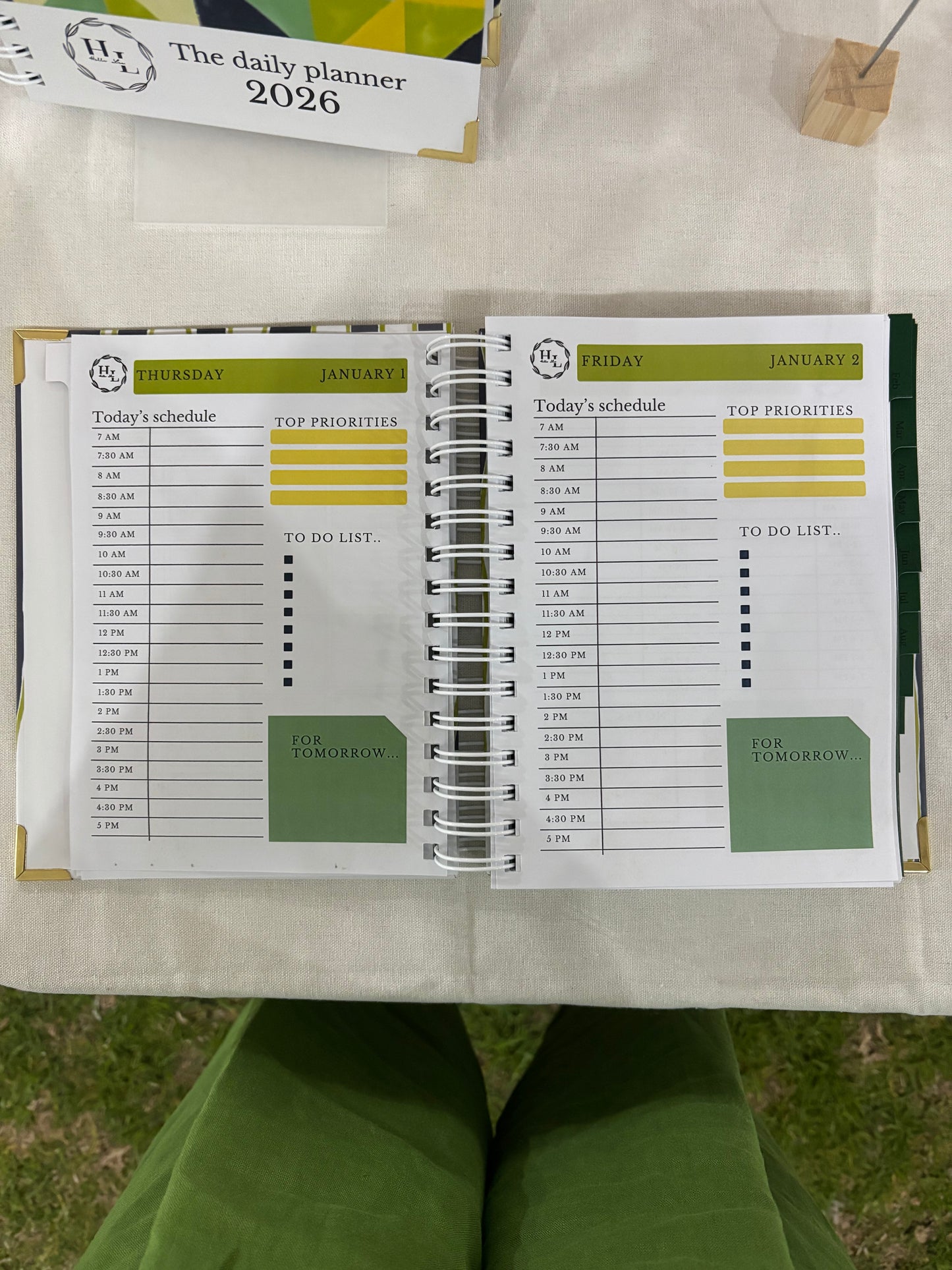 The daily planner 2026